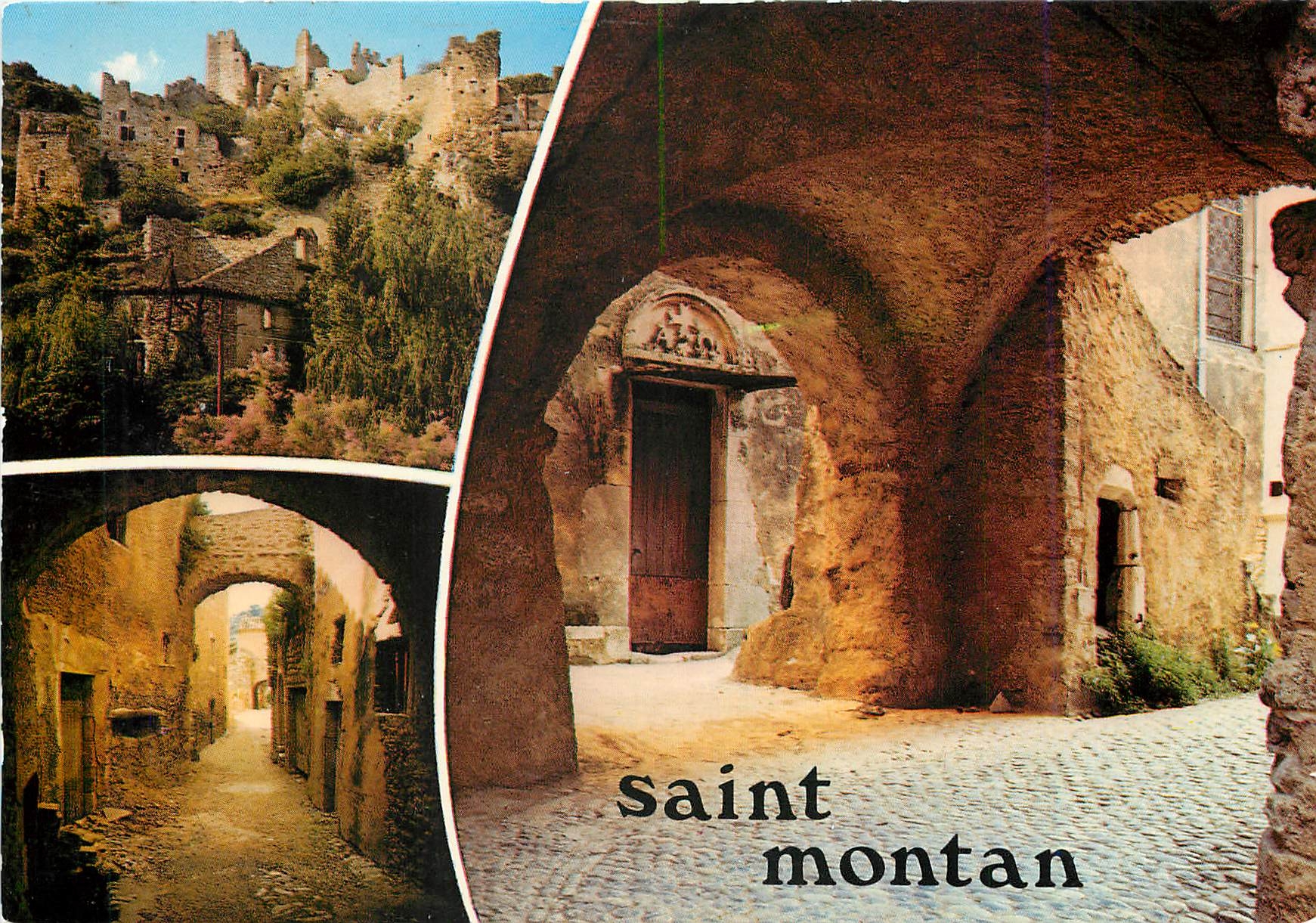 Saint Montan — Aspekte des alten Dorfes — Éditions Cellard Bron