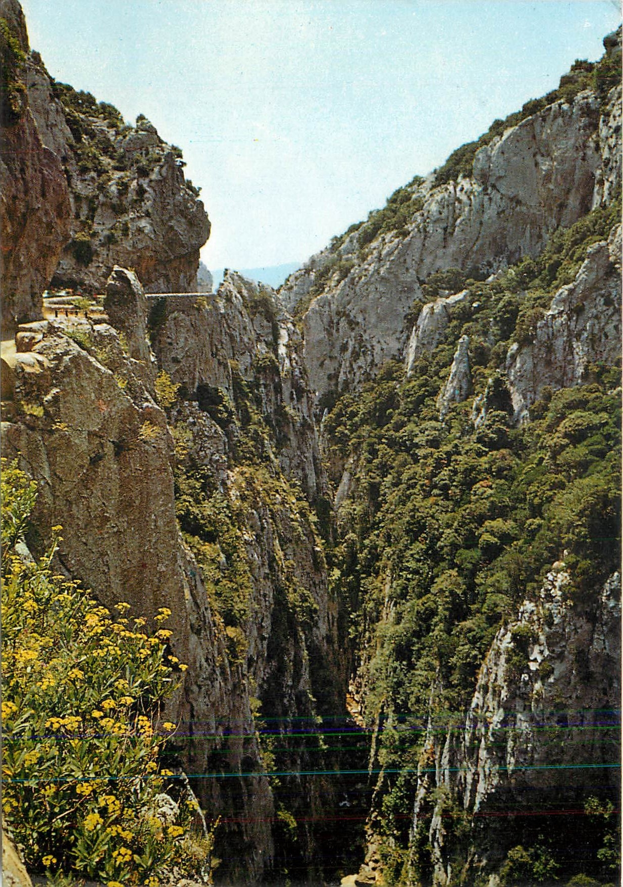 CPM Lumiere et Couleurs du Fenouilledes St Paul de Fenouillet les extraordinaires Gorges de Calamus