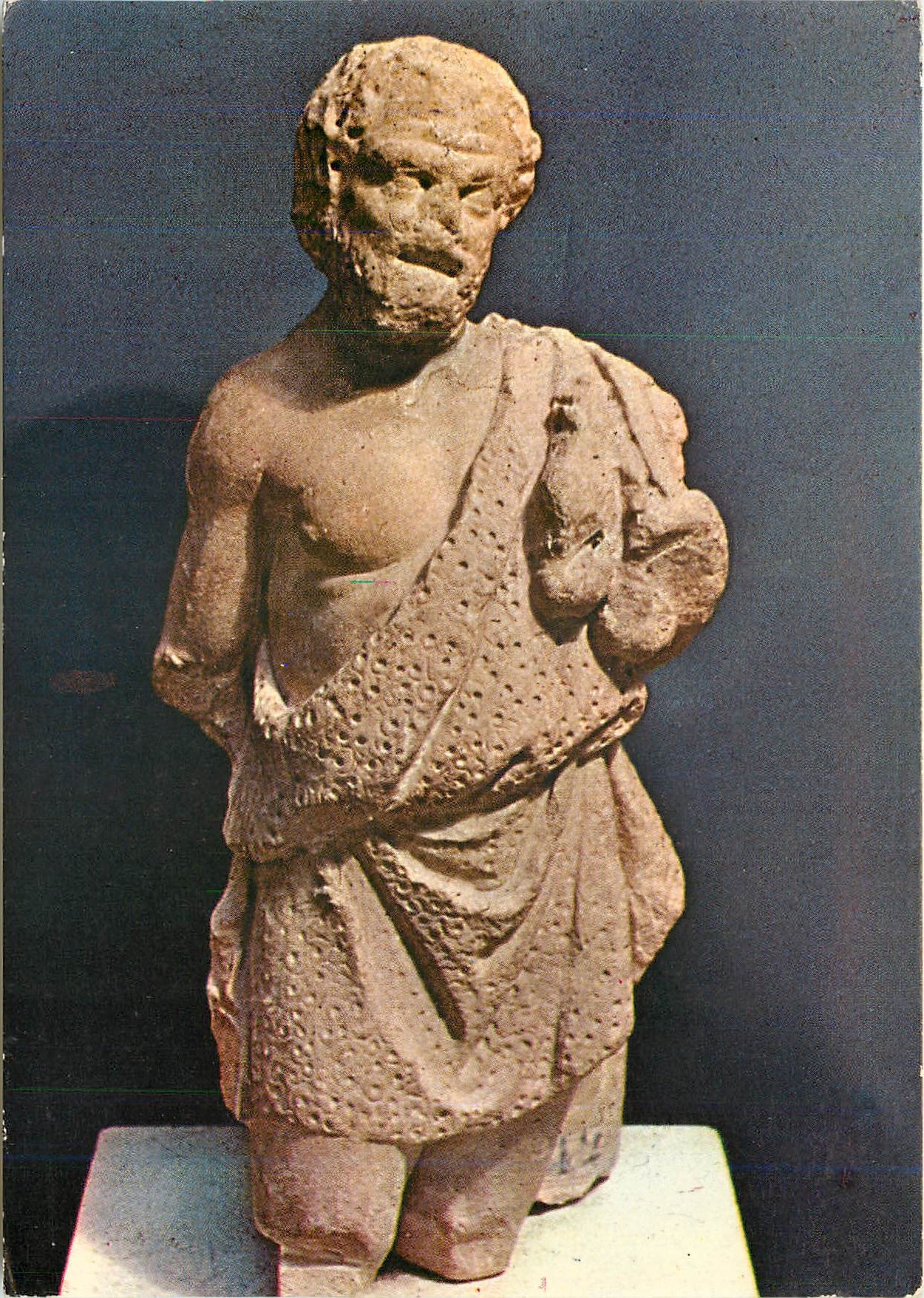 CPM Nimes (Gard) Musee de la Maison Carre Pecheur epoque romaine