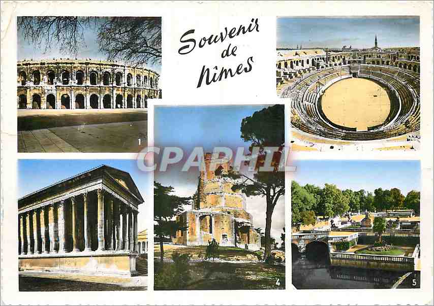 Nîmes — Souvenir de Nîmes — Éditions Réunies (A.-M.)