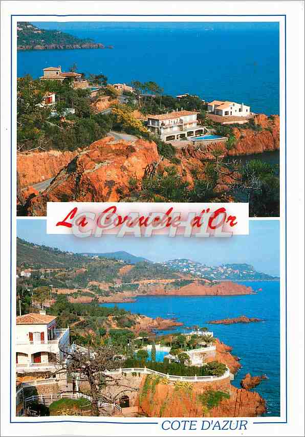 CPM La Cote d'Azur La Corniche d'Or Var La Pointe N D La Pointe de Maubois et la pointe de l'Esquill