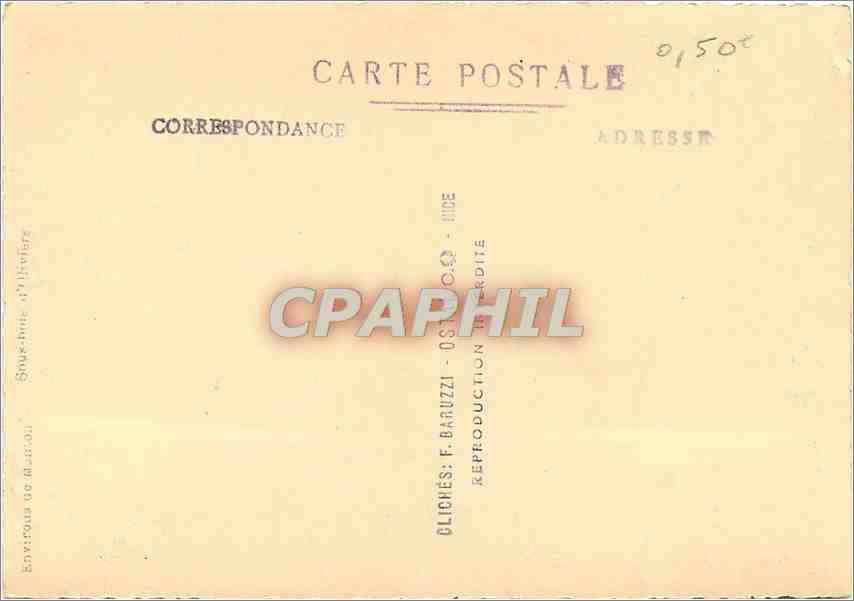 CPM Sous bois d'oliviers — Back