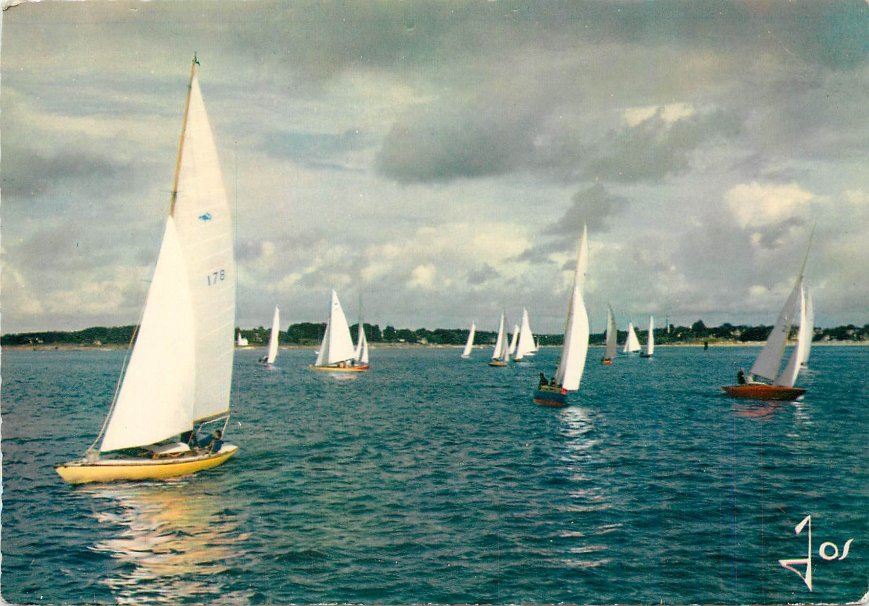 CPM La Bretagne en Couleurs Jour de Regates en Bretagne