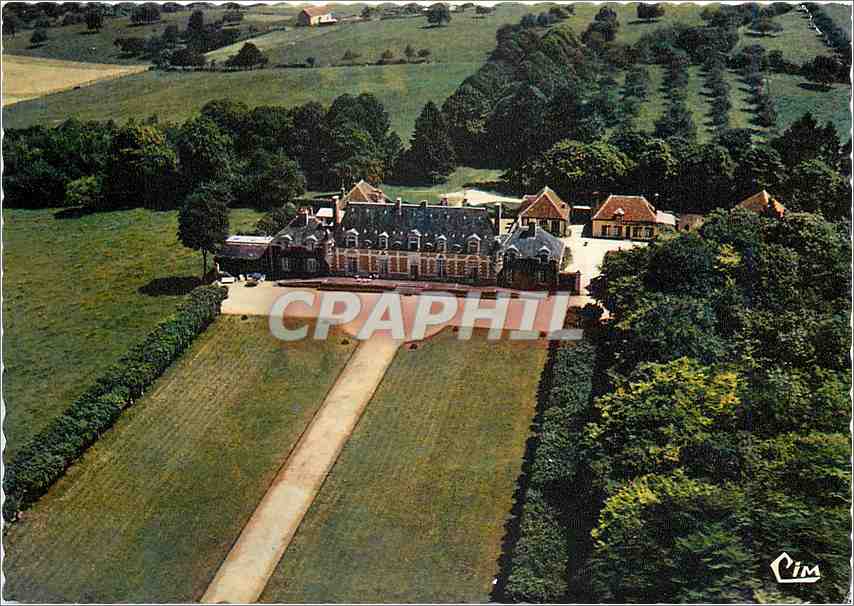 CPM Belleme (Orne) Vue aeirienne chateau du Tertre