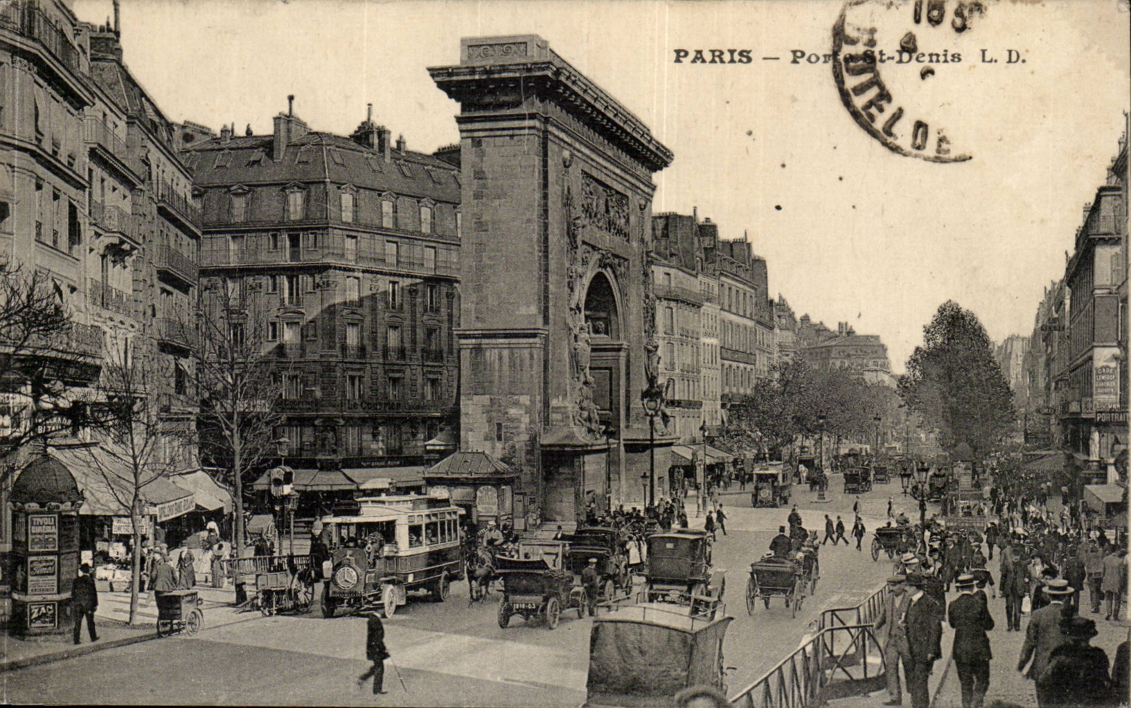 Paris (11eme) CPa porte Saint Denis