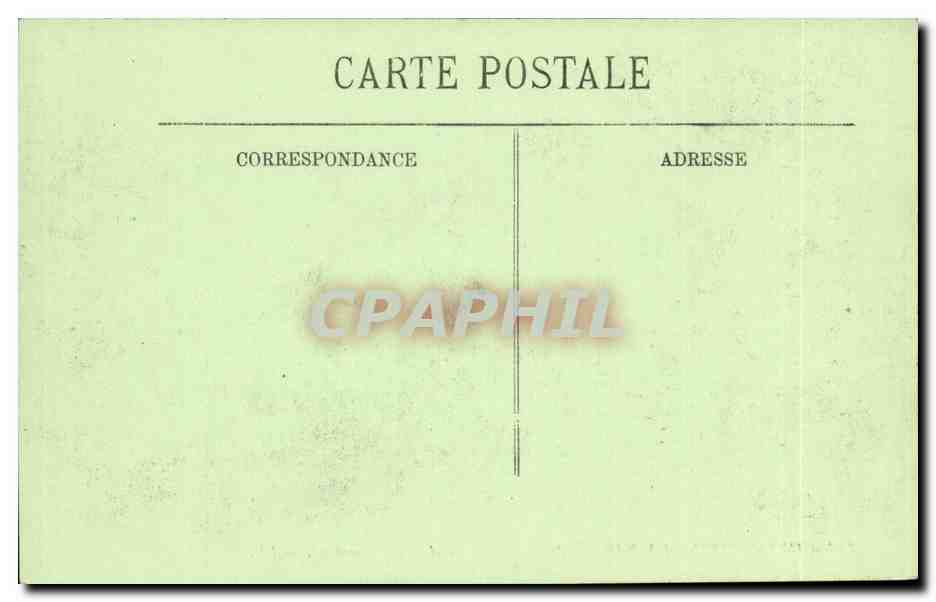 Paris CPA Inondations de Paris (janvier 1910) Avenue Daumesnil — Rückseite