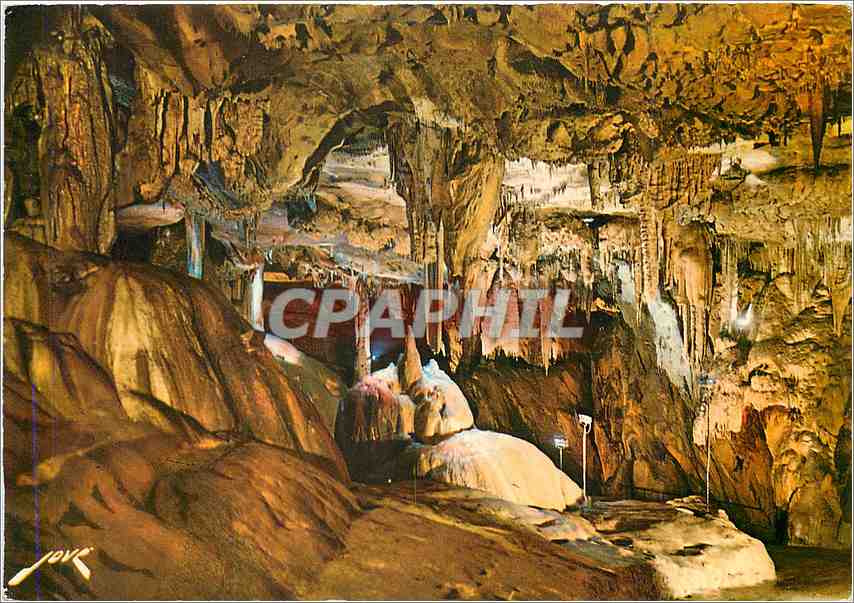CPM Grottes de Betharram (H P) La Salle des Lustre
