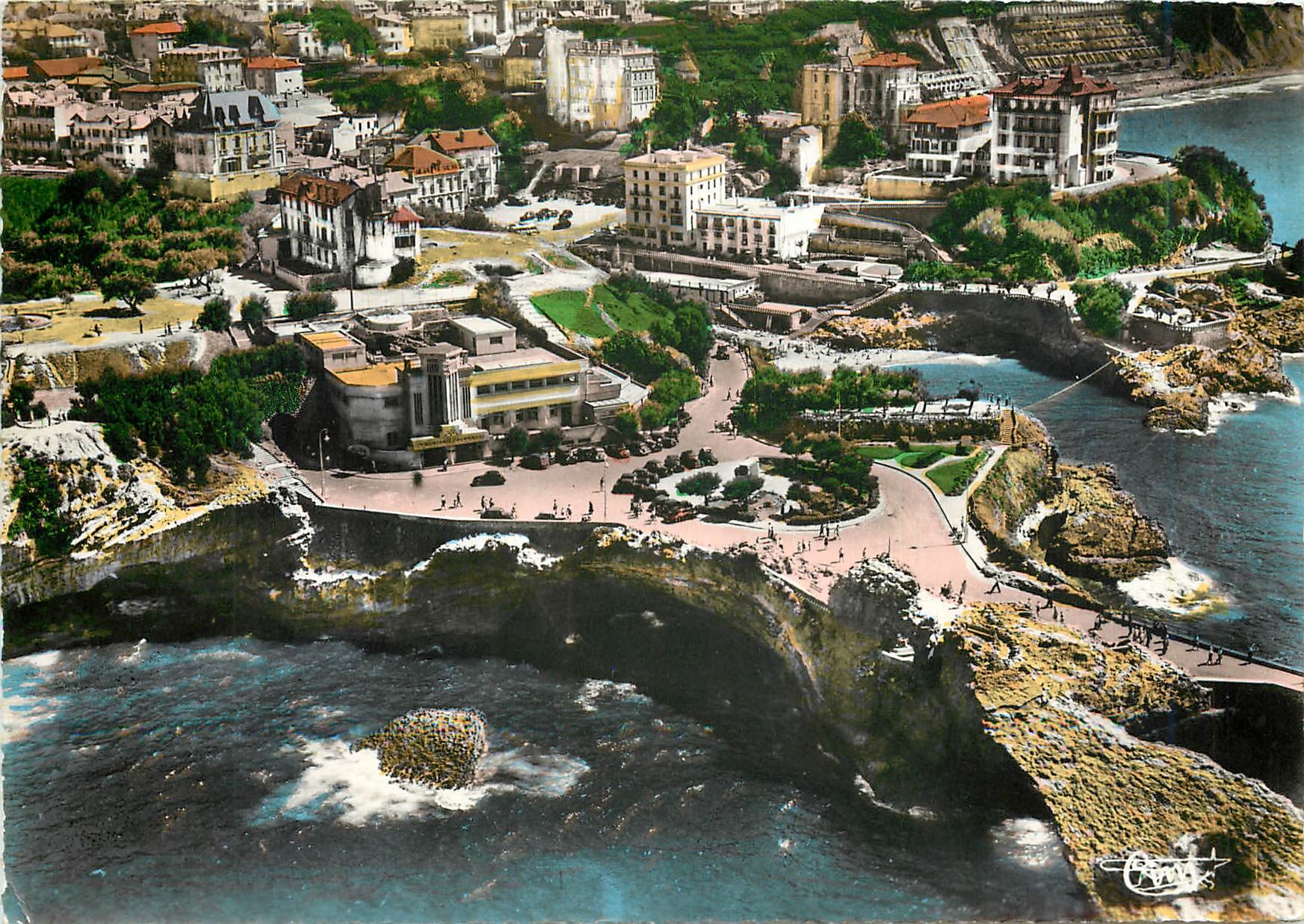 Biarritz (B.-Pyr.) - Le Port-Vieux - Vue générale — éditeur Cambier, n° 145 A