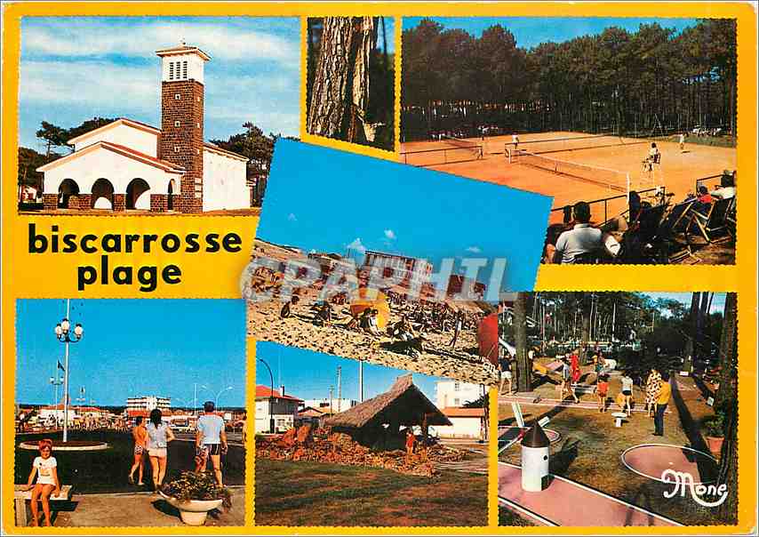 CPM Biscarrosse plage (Landes) Le Pays Landais