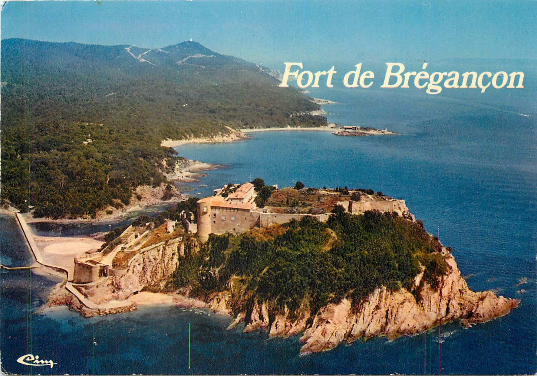Fort de Brégançon — Luftaufnahme — Cimcolor