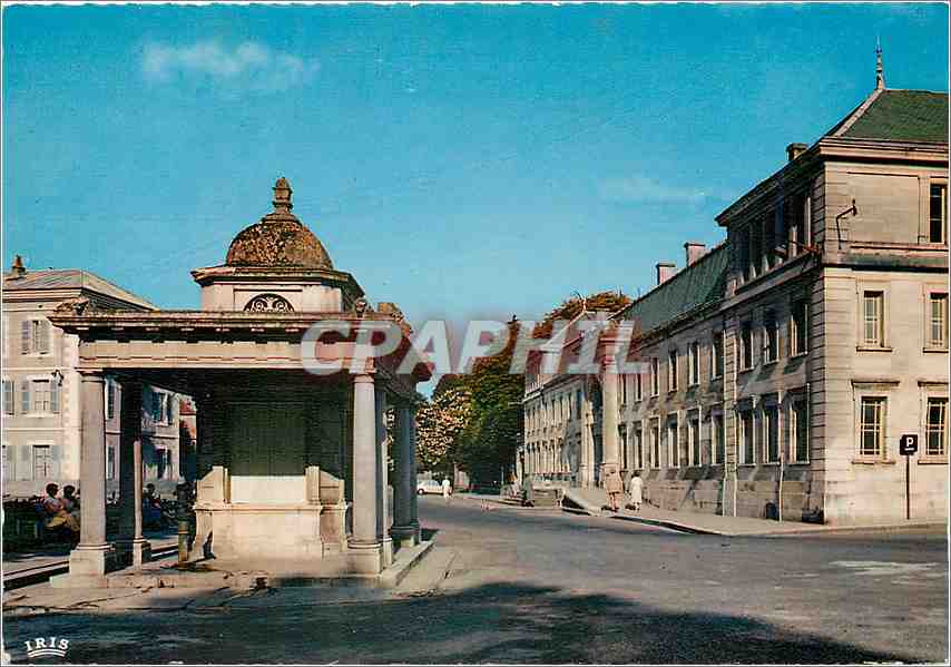 CPM Bourbonne les Bains (Haute Marne) Etablissement thermal et la source