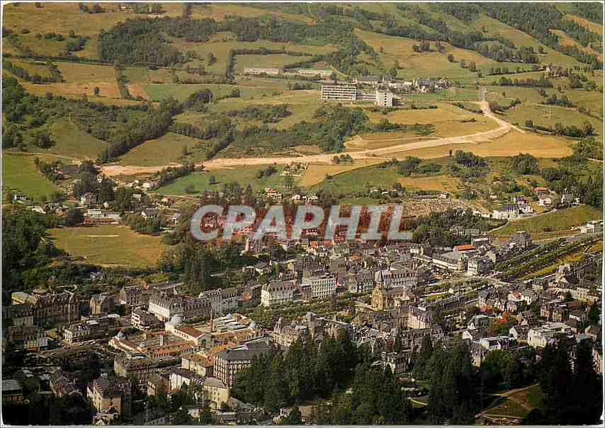 CPM Bourboule (Puy de Dome)alt 852 m Station Thermale Toutistique Panorama sur la Station depuis Cha