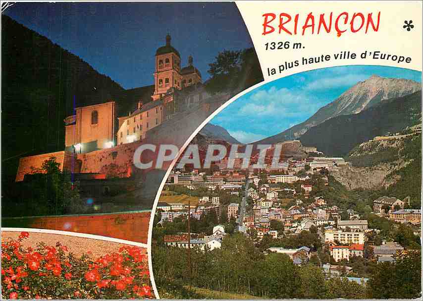 Briançon — 1326 m. la plus haute ville d'Europe — CPAPHIL