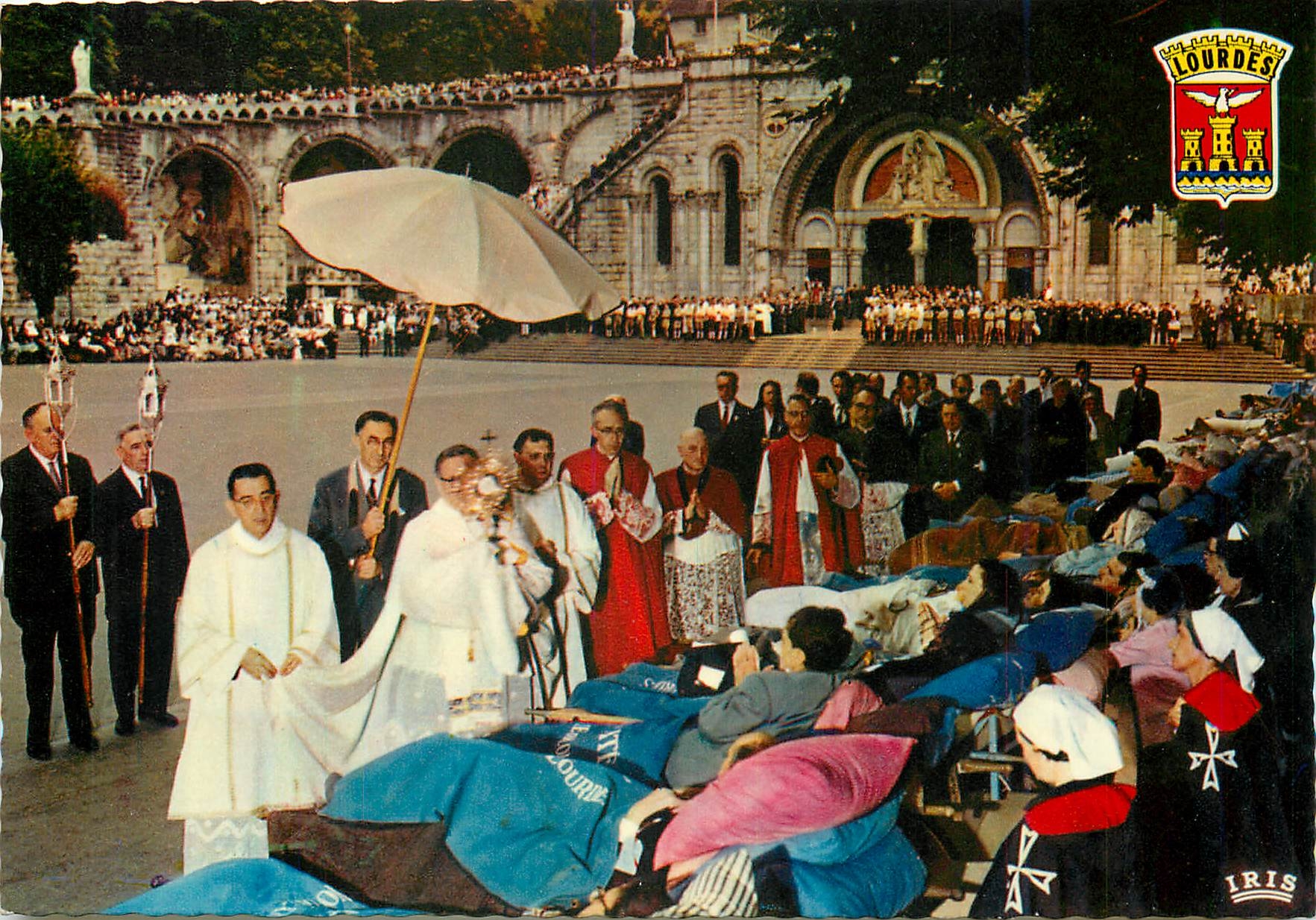 CPM Lourdes Benediction des Malades