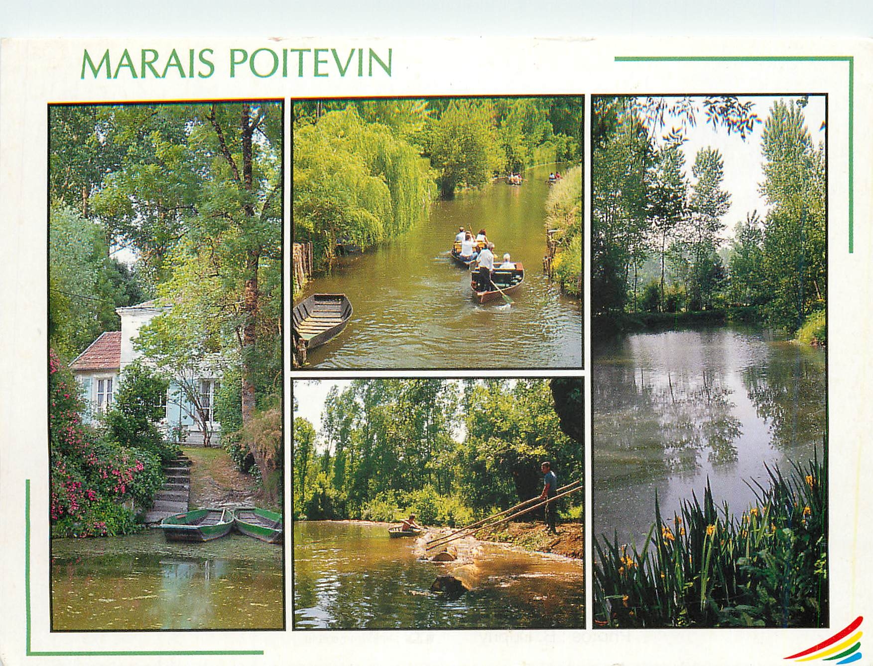 CPM Images de France le Marais Poitevin Deux Sevres Oasis de Clme et de Verdure