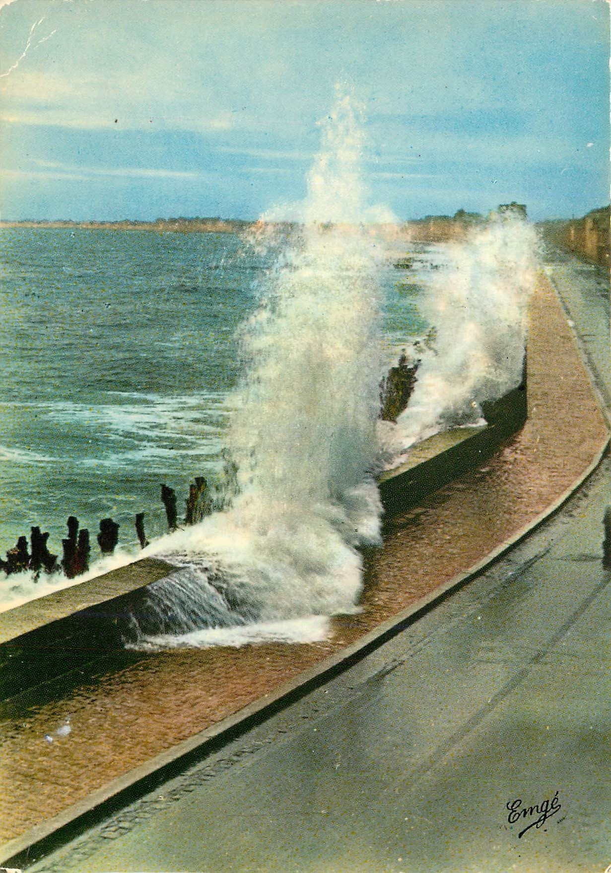 CPM Bretagne Cote d'Emeraude Saint Malo Cite Corsaire