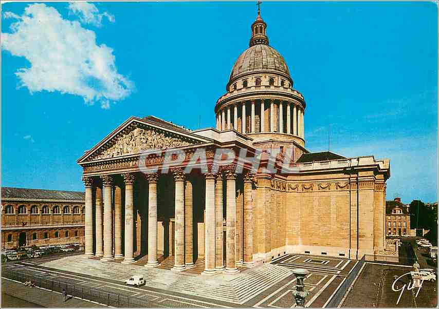 CPM Paris et ses Merveilles Le Pantheon ancienne eglise Sainte Genevieve