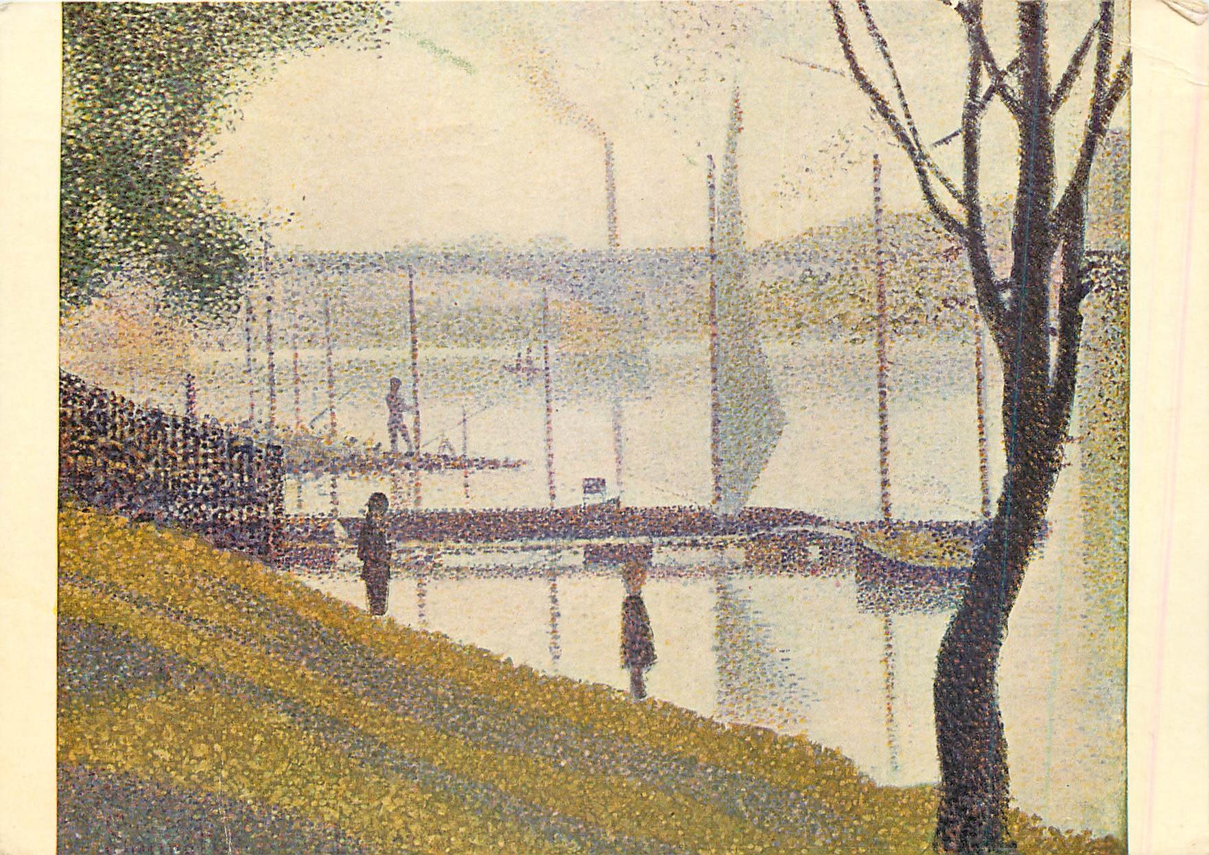 CPM Georges Seurat Pallas Bosteed