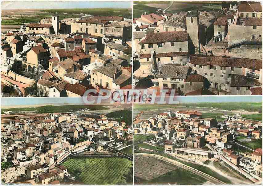 CPM Cabries (Bouches du Rhone) Le Haut de Village L'Eglise vue generale