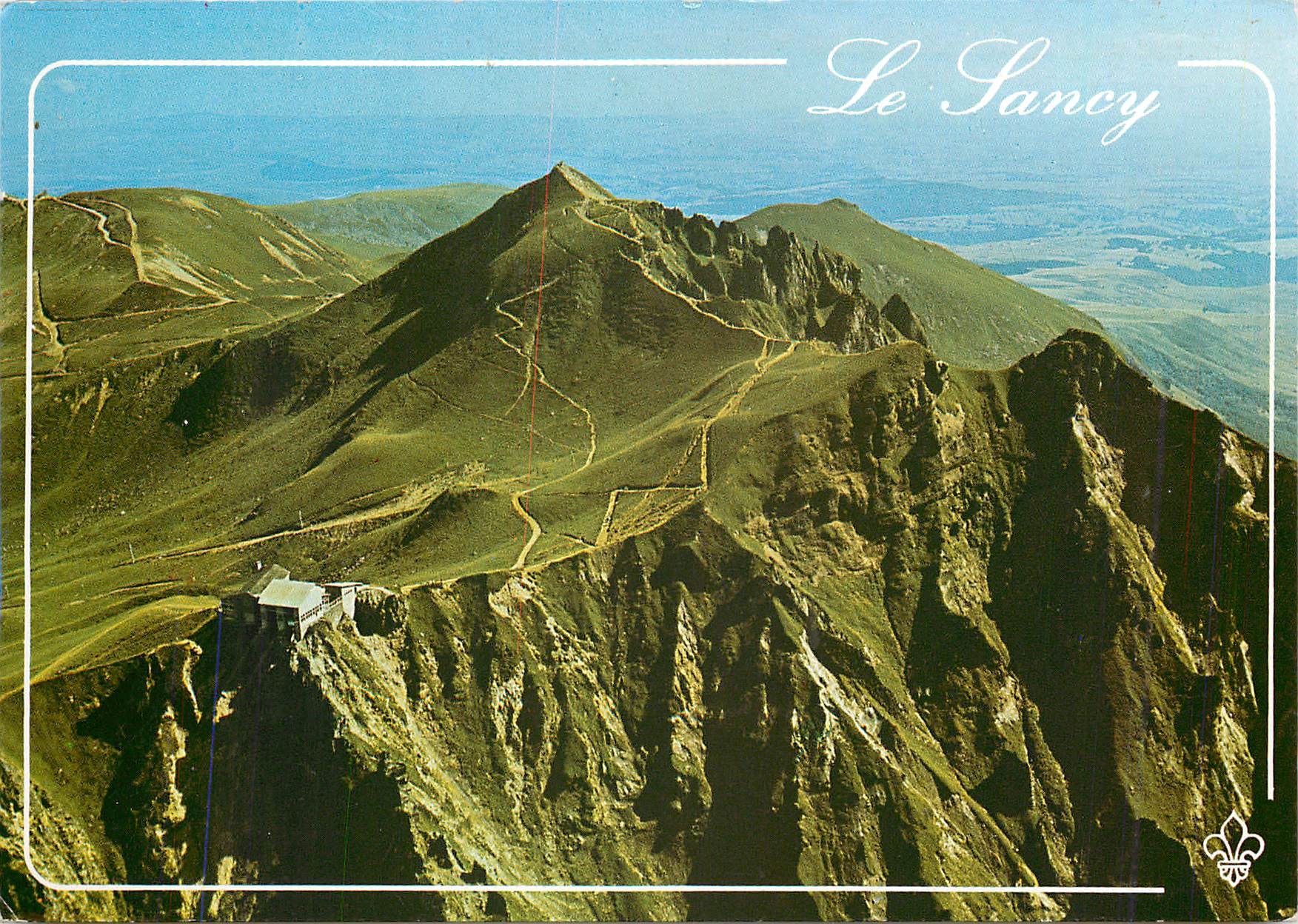 CPM L'Auvergne Pittoresque le sommet du Sancy (1886 m)