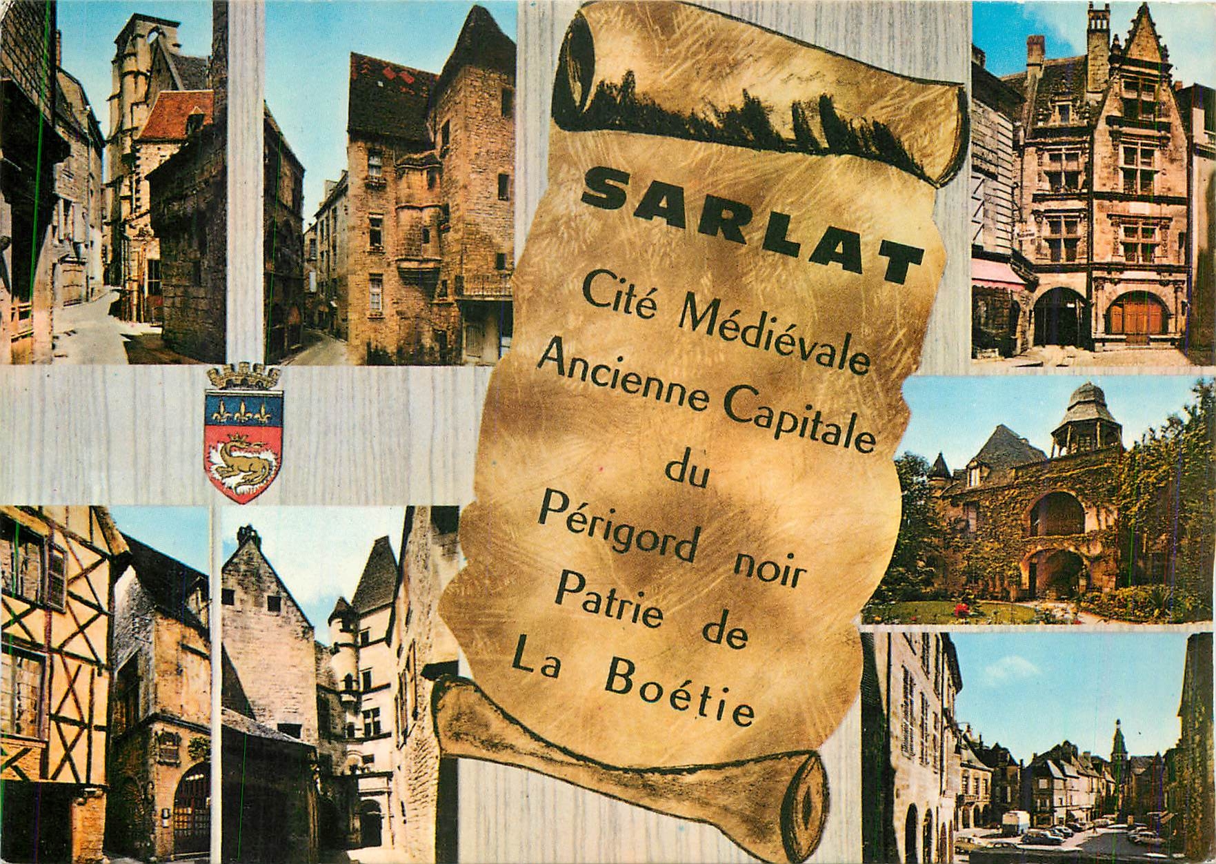 Sarlat — Mittelalterliche Stadt, ehemalige Hauptstadt des Schwarzen Périgord — Verlag CAP - Théâtres Éditions Réunies