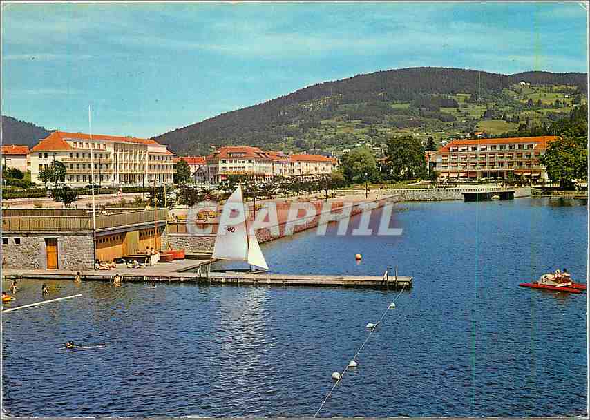 CPM Gerardmer (Vosges) Alt 666 m le Lac l'Esplanade et les Hotels