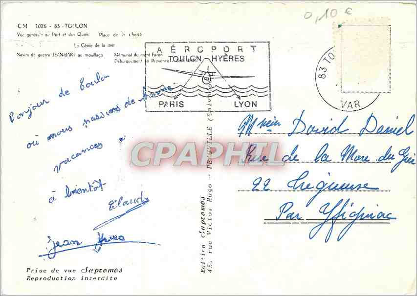 CPM Toulon (Var) — Verso