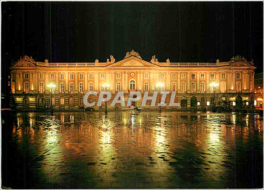 Toulouse. La Ville Rose — Façade du Capitole — Éditions LOUBATIÈRES