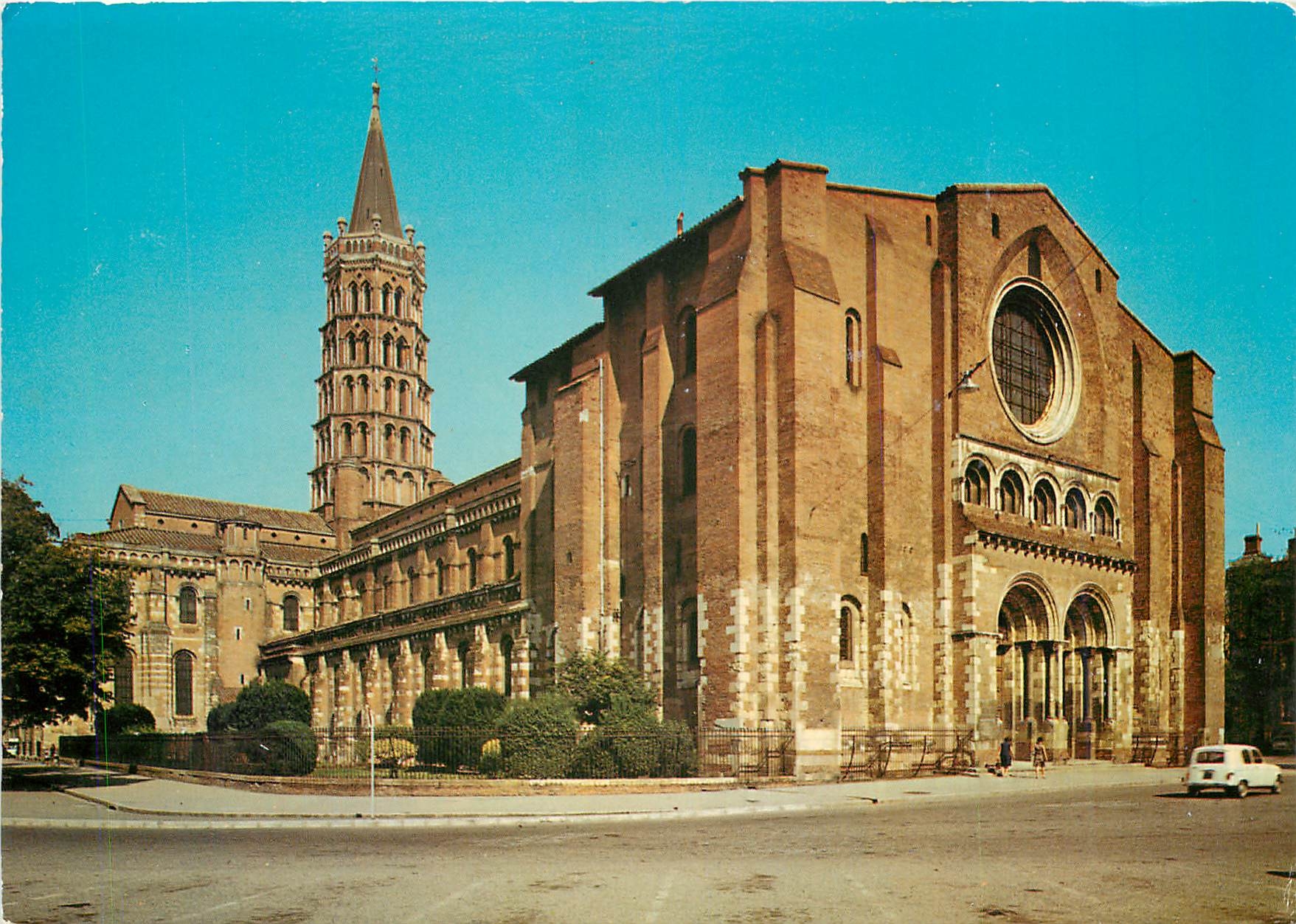 Toulouse - La Ville Rose — Basilique Saint-Sernin (XIe et XIIe siècles) — Éditions F. Doubatieres, n° L 2