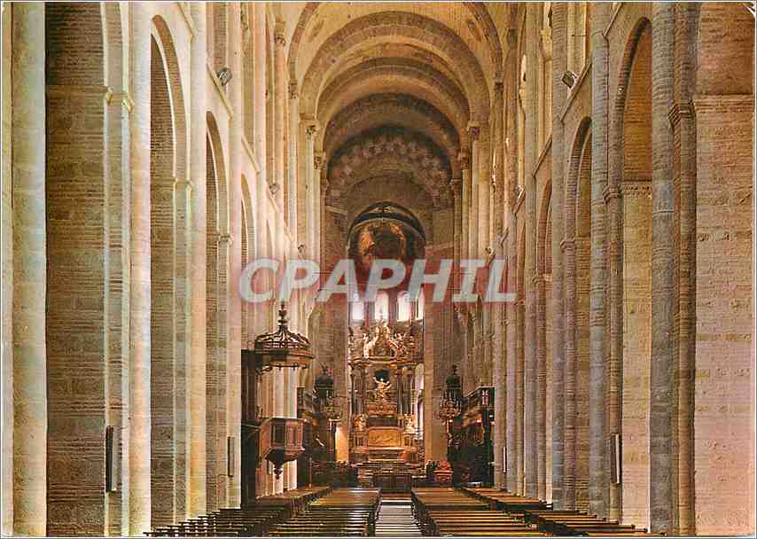 Die Basilika Saint-Sernin — Der zentrale Schiffbau — Éditions d'Art Larrey