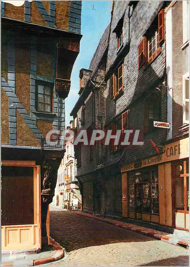 CPM Tours (I et L) Les Merveilles de la Val de Loire Le vieux Tours Maisons du XVe s rue de la Rotis