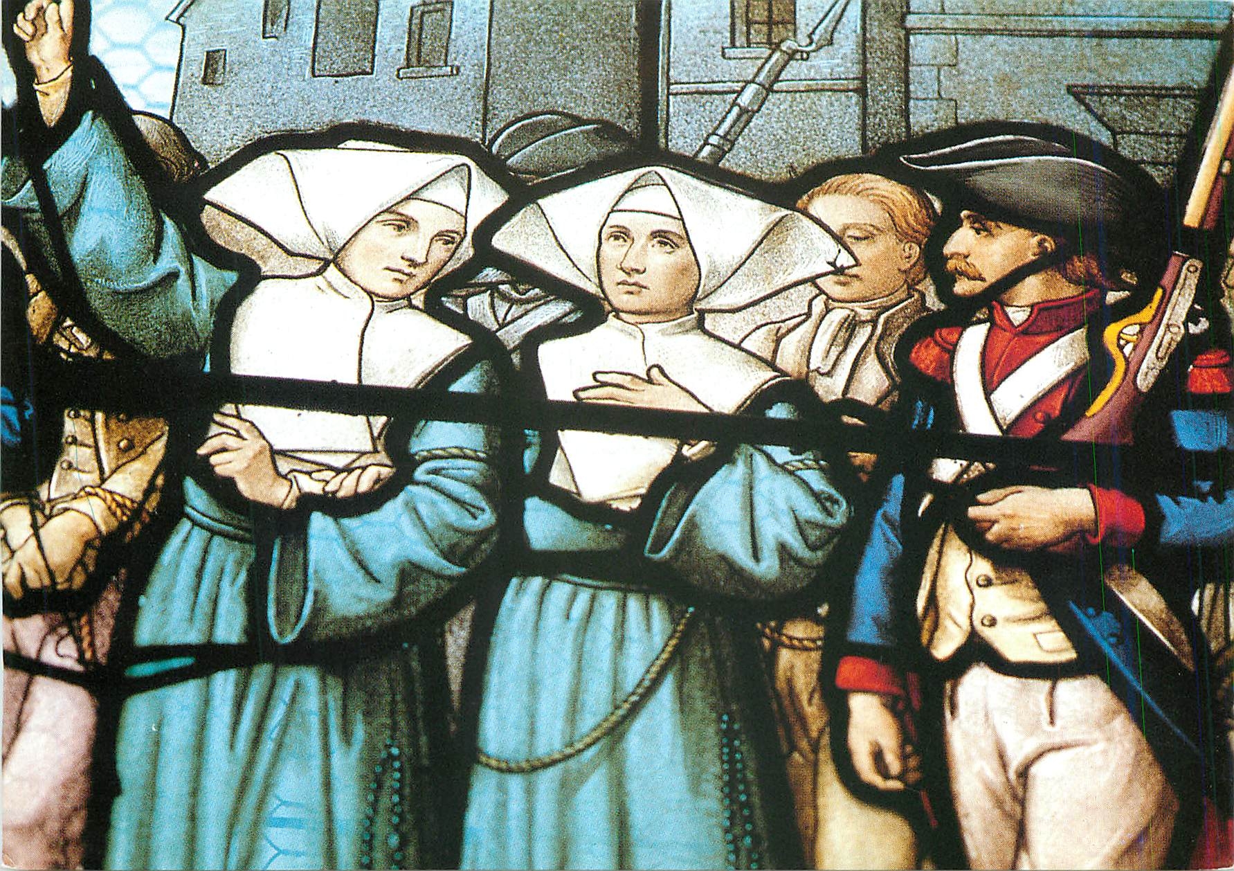 CPM Pres Angers (M et L) Chaplelle du Champ des Martyrs d'Avrille elevee en souvenir