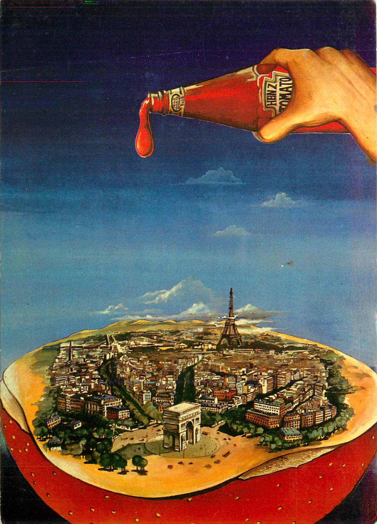 CPM Illustrateurs Paris Ketchup par Bruno Bogeron