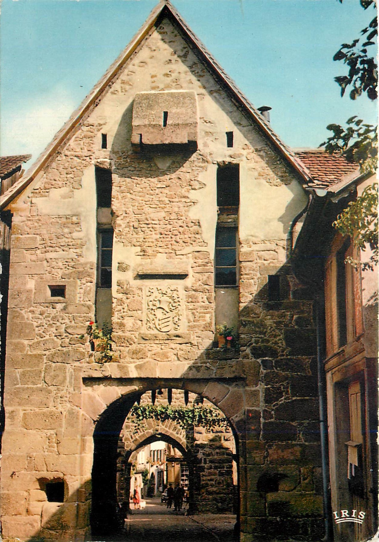 CPM L'Alsace Pittoresque Riquewihr (Haut Rhin) La Porte Superieure de la seconde enceinte du XVIe s