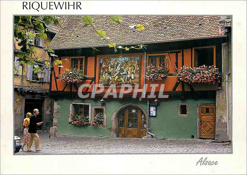 CPM Riquewihr Images de France Maison Pittoresque