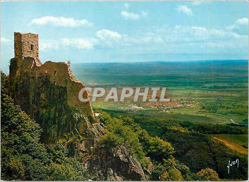 CPM L'Alsace Ribeauville (Haut Rhin) Chateau de Girsberg (XIIIe s)