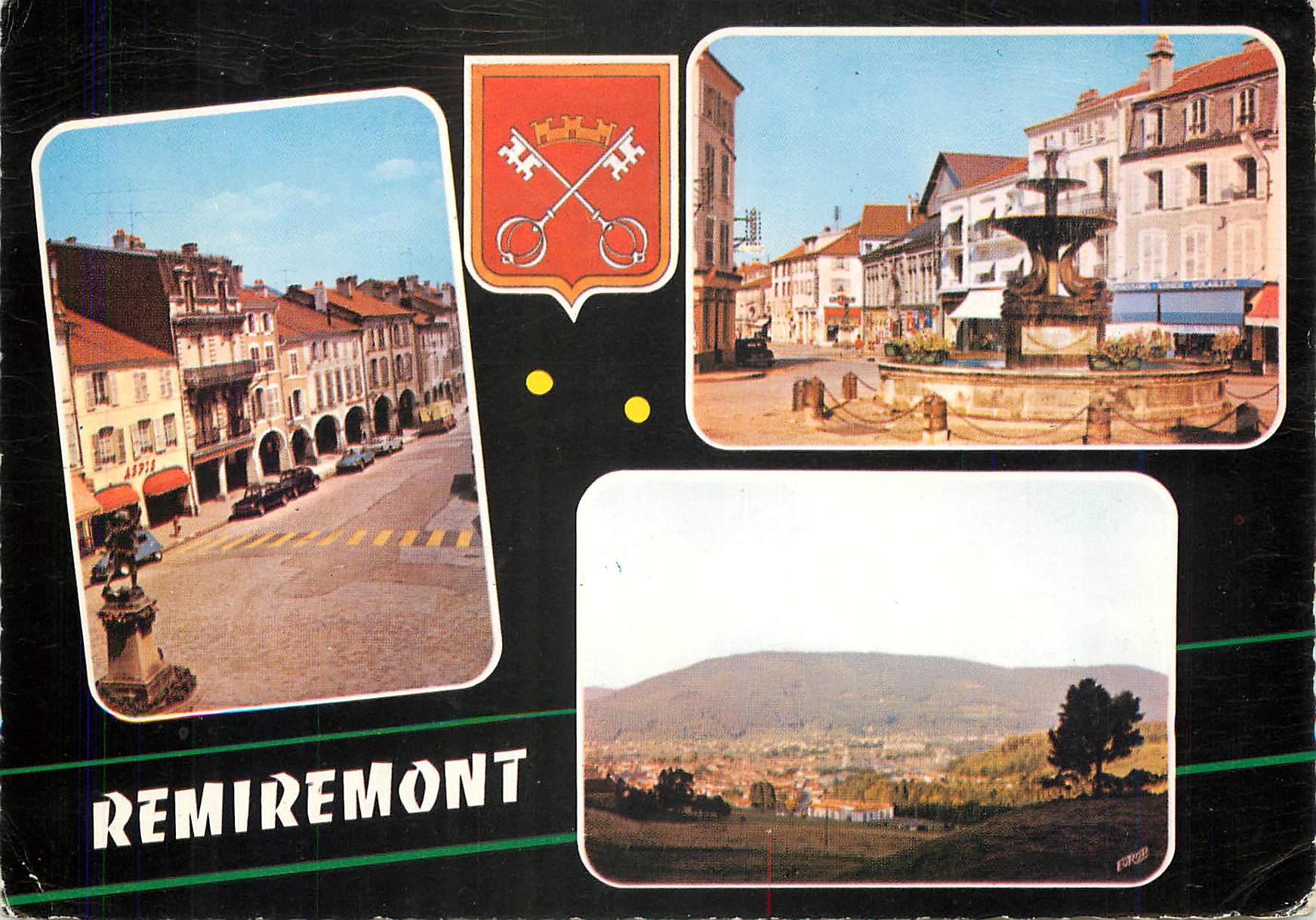 Remiremont — Vue générale — Plombières