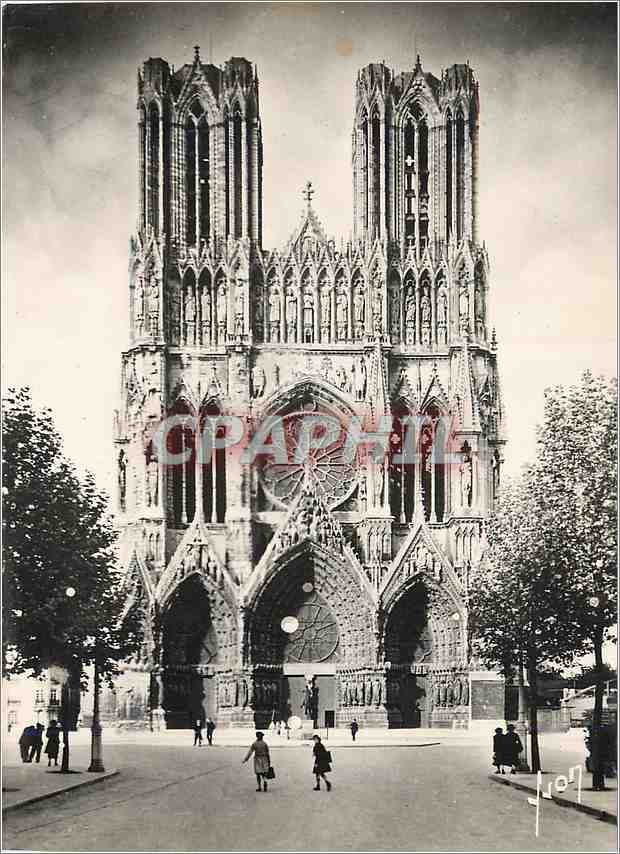 CPM Reims (Marne) La Cathedrale