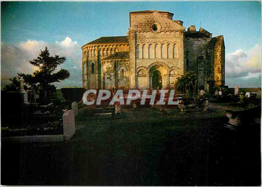 CPM Ch Mme L'eglise romane de Talmont (XIe s)