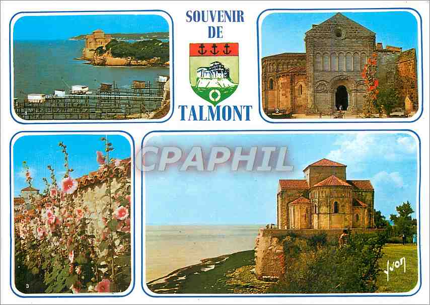 CPM Talmont (Ch Mme) La Presqu'il de Talmont l'Eglise (XIIe s)