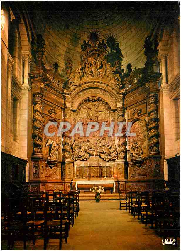 Périgueux (Dordogne) — Kathedrale Saint-Front — Holzarbeiten und Bänke des 17. Jahrhunderts — Éditions Réunies Nazol