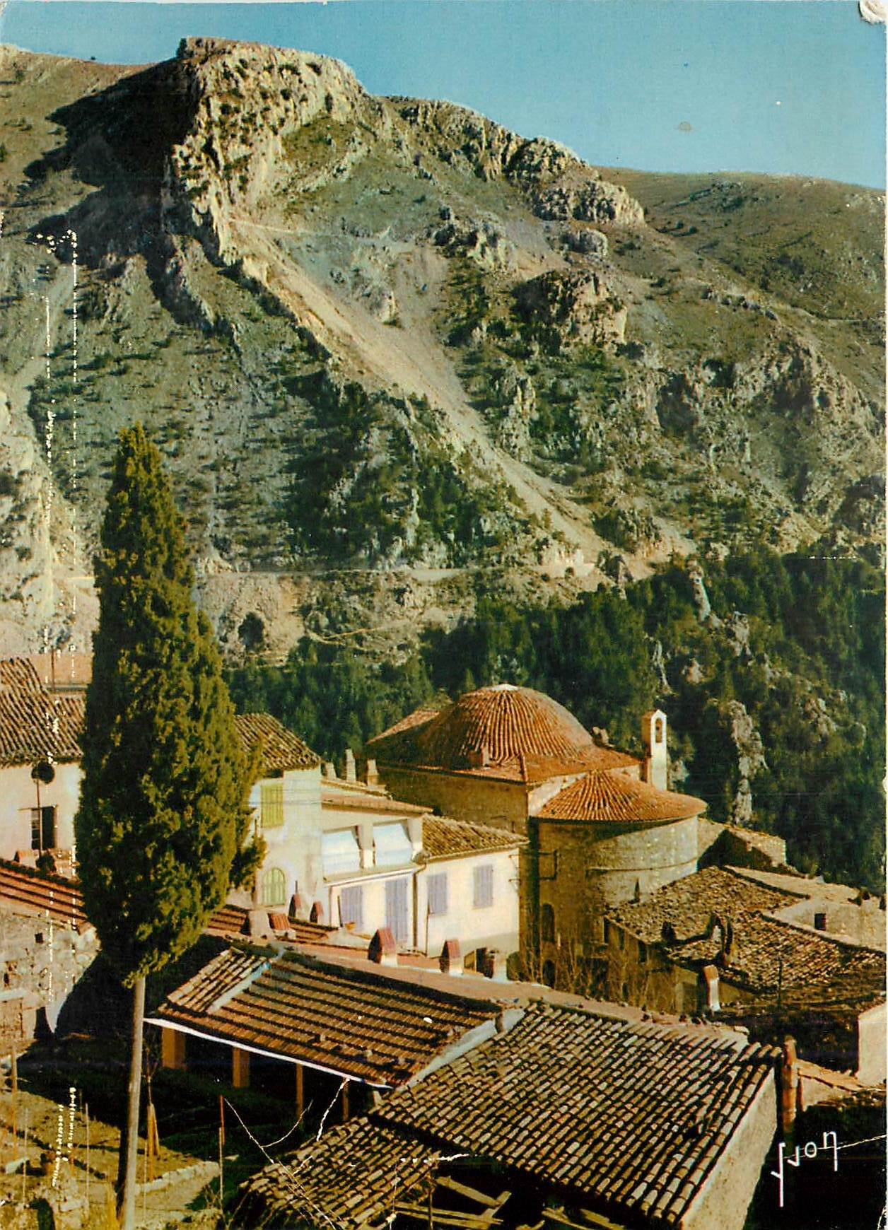 CPM La Cote d'Azur miracle de la nature Feille (A Mmes) Petie village repute par les pittoresque