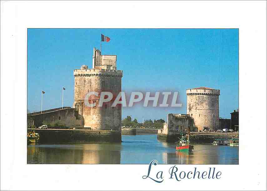 CPM La Rochelle (Chte Mme) Couleurs de Charente Maritime Le vieux port