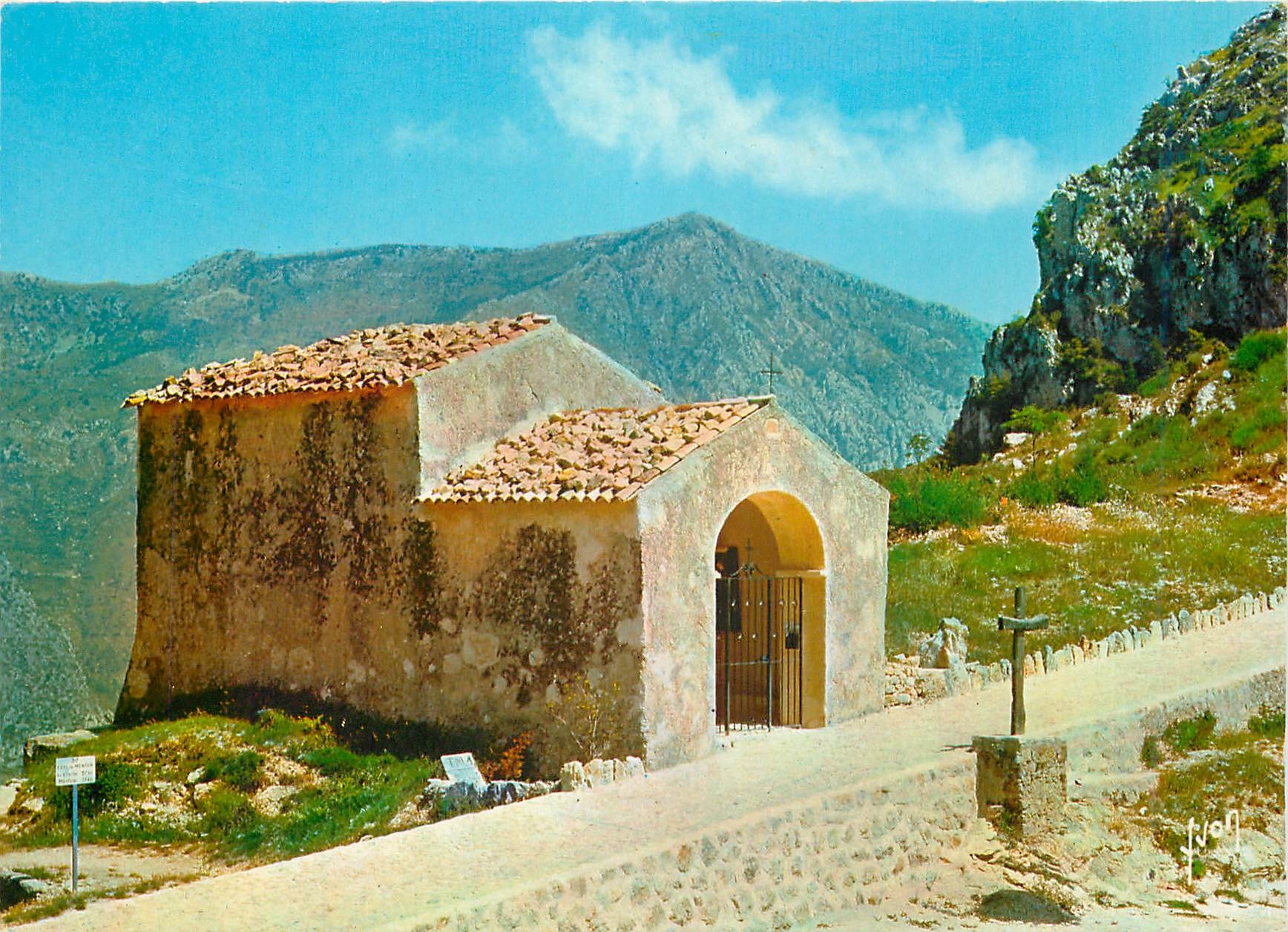 CPM Couleurs et Lumiere de France La Cote d'Azur miracle de la nature Saint Agnes (Alpes Mmes) Envir