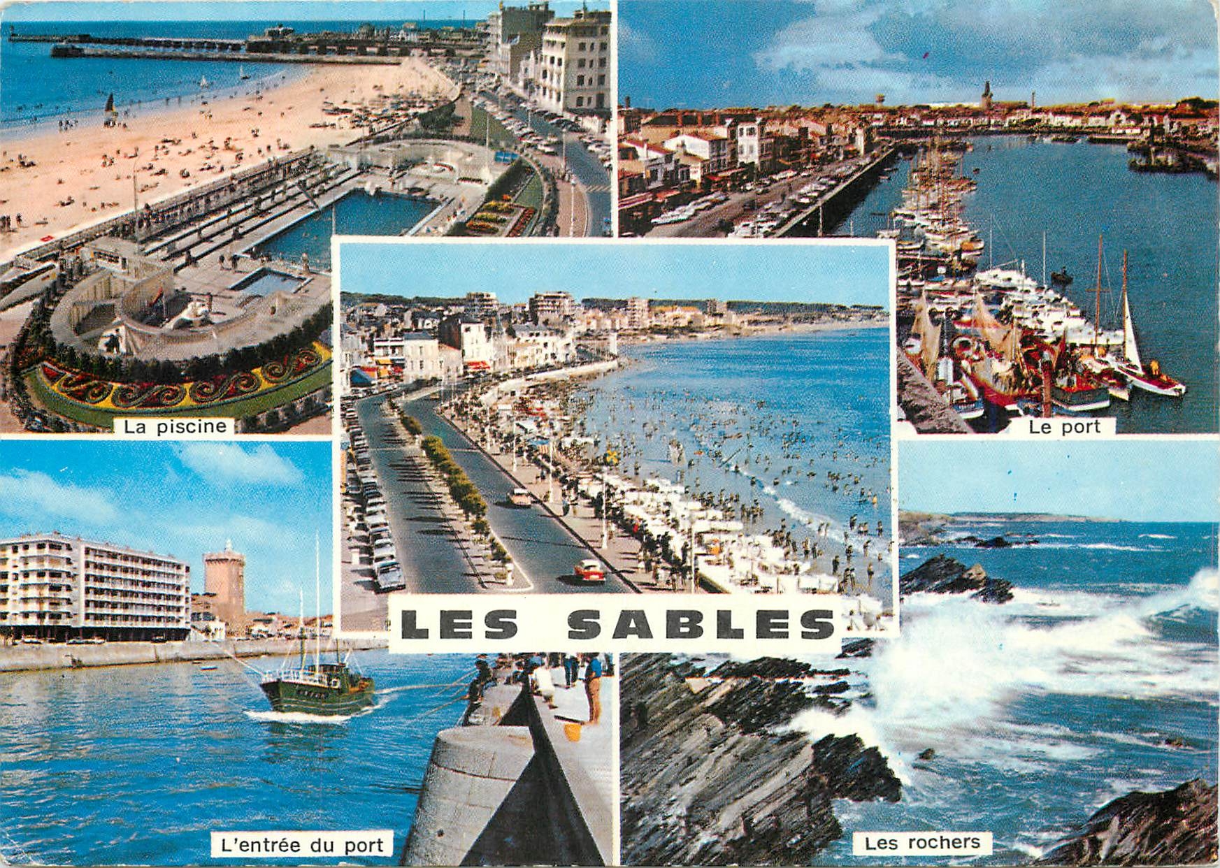 Les Sables-d'Olonne — vue panoramique — Couleurs Naturelles, n° 203