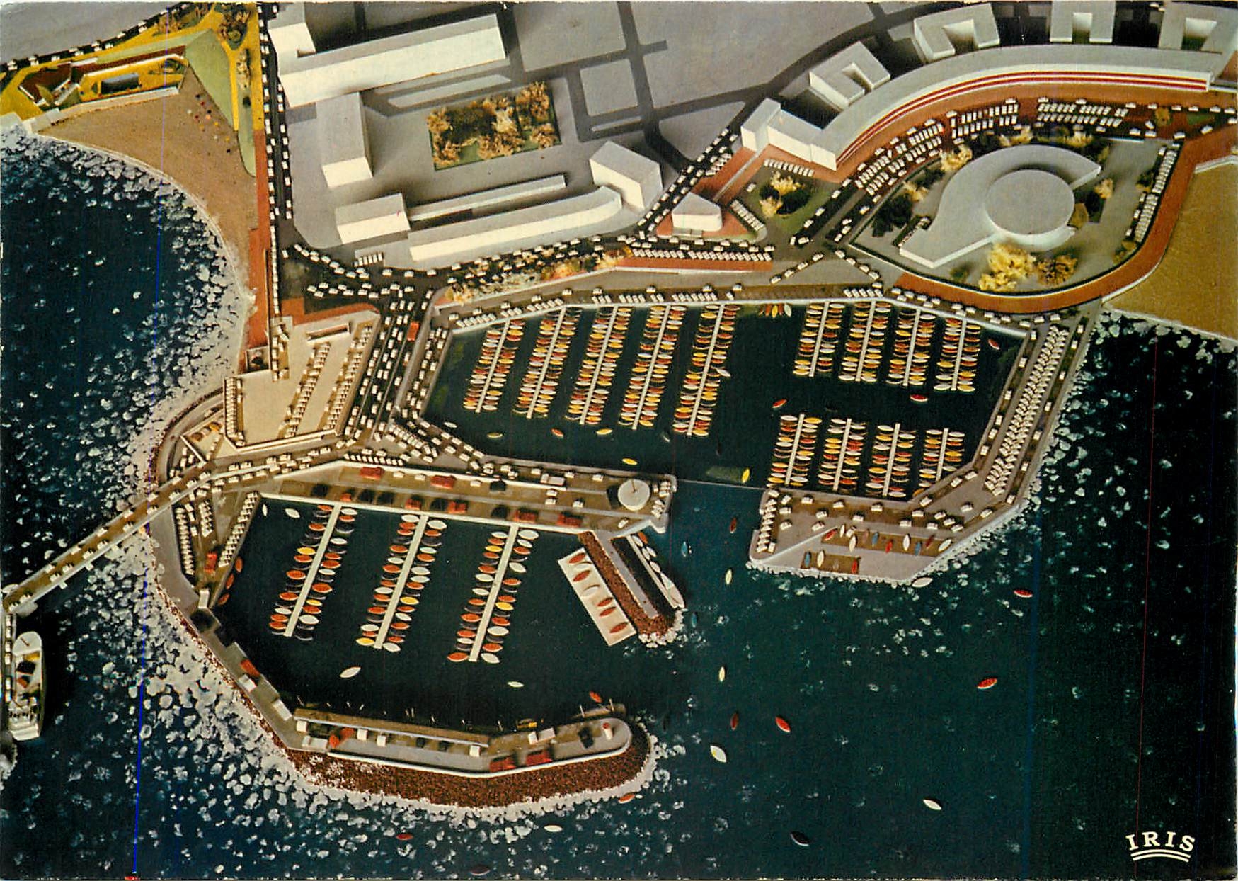 CPM Royan (Chte Mme) Maquette du Futur port