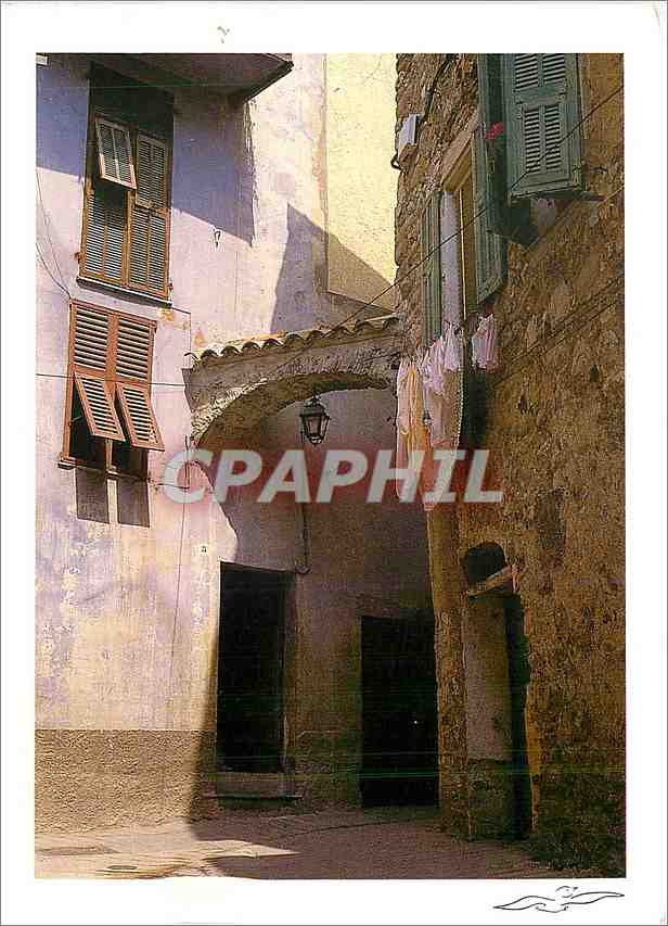 CPM Haute Provence Sospel Couleurs a l'italienne