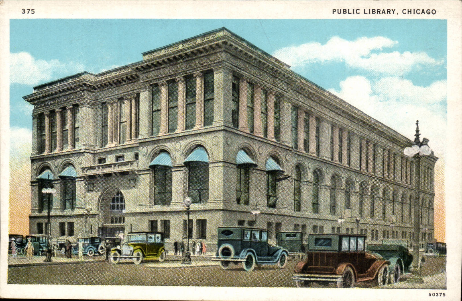 etats Unis CPA Public library Chicago Bibliotheque