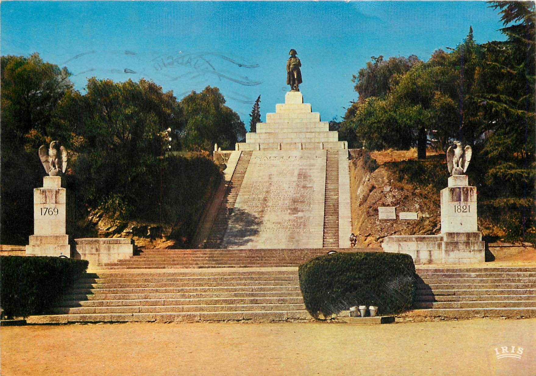 CPM Ajaccio Le Monument de Napoleon Place du Casone 