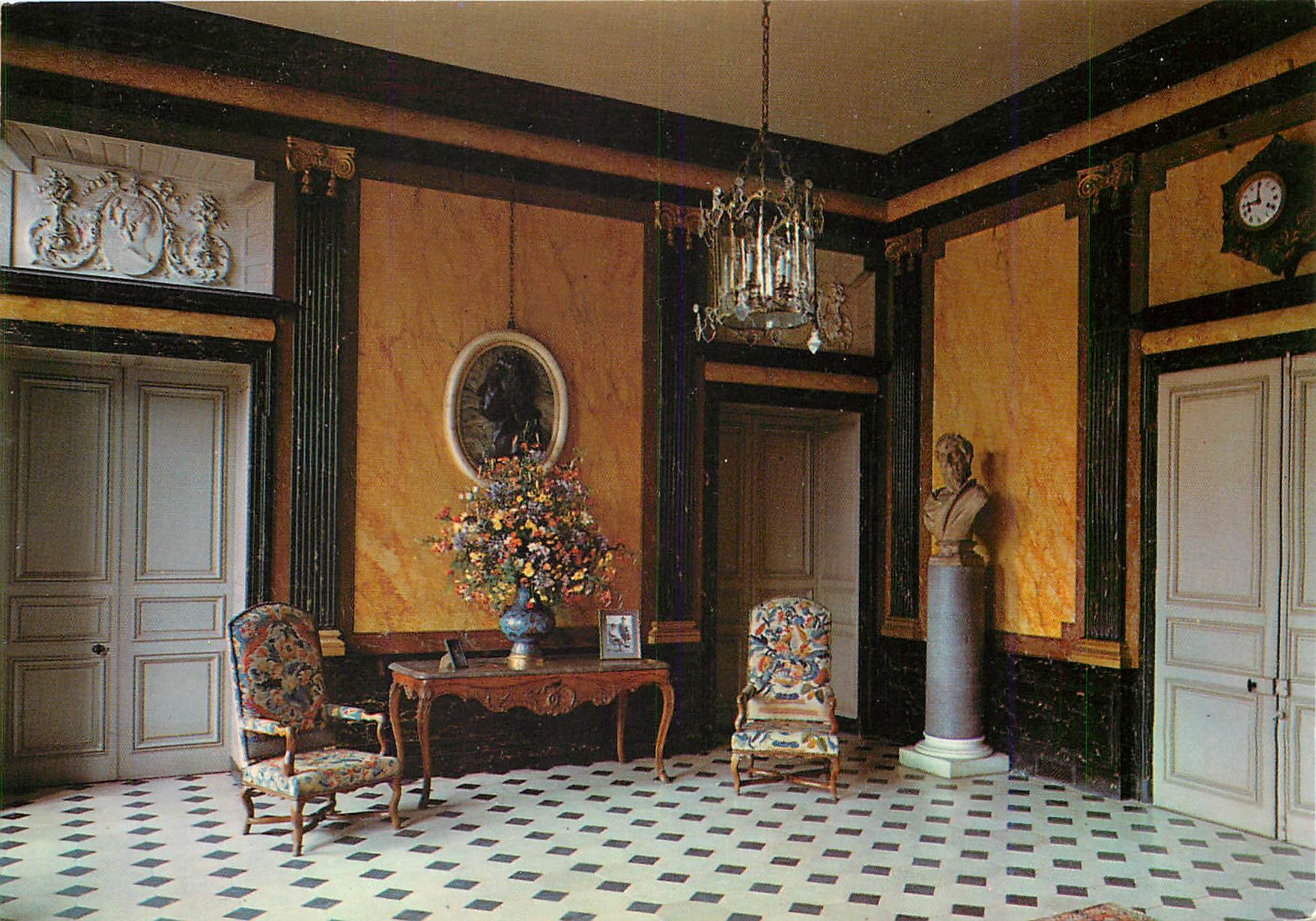 CPM Chateau de Bouges Le Hall d'Honneur 